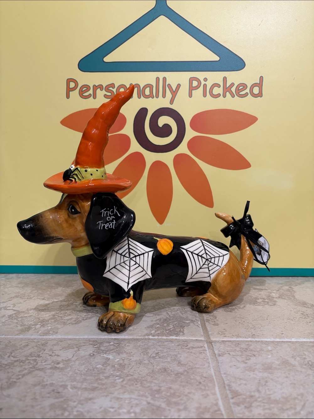 Blue Sky Clayworks “TRICK OR TREAT DOG” Figurine